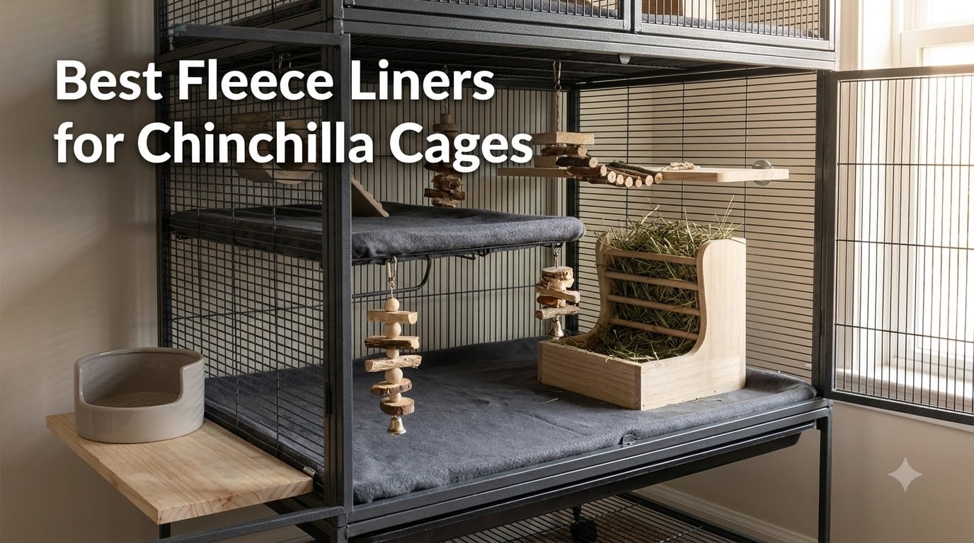 Best Fleece Liners for Chinchilla Cages