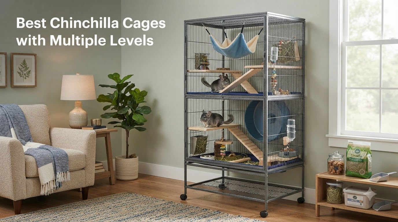 Best Chinchilla Cages with Multiple Levels