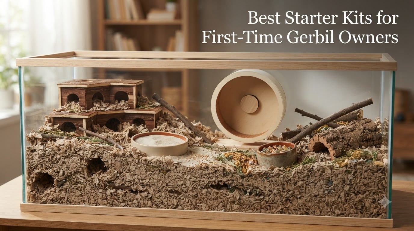 Best Starter Kits for First-Time Gerbil Owners