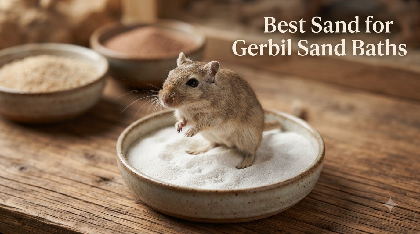 Best Sand for Gerbil Sand Baths