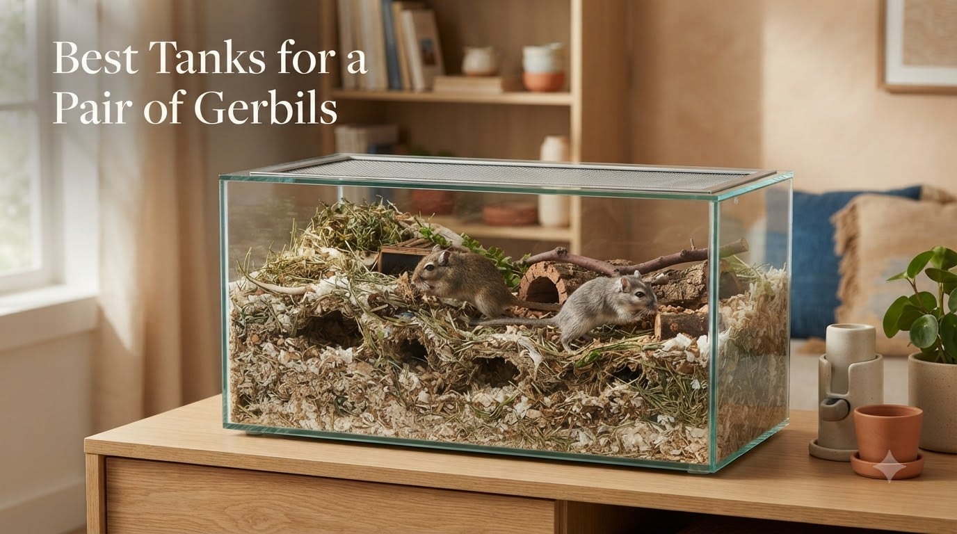 Best Tanks for a Pair of Gerbils