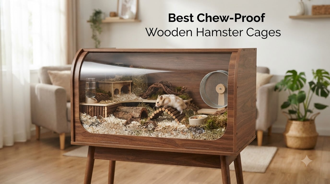 Best Chew-Proof Wooden Hamster Cages
