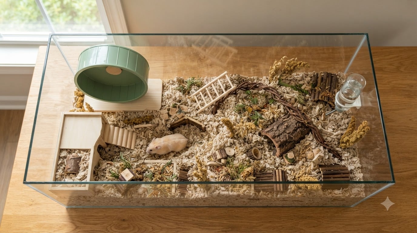 Best Beginner Hamster Cage Setups