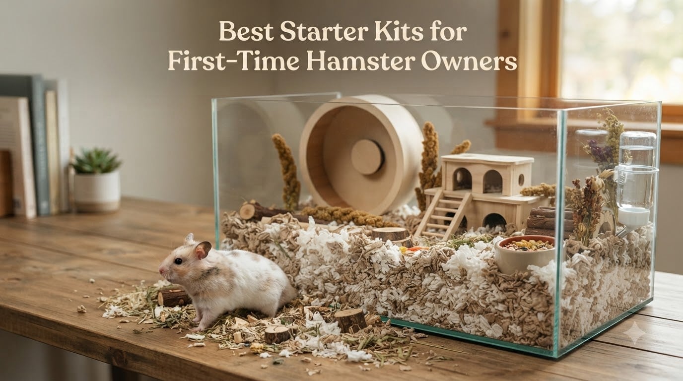 Best Starter Kits for First-Time Hamster Owners