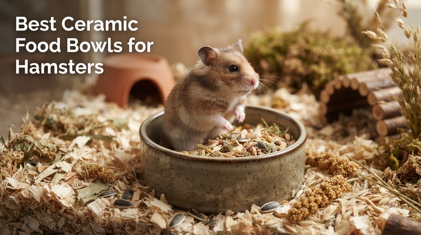 Best Ceramic Food Bowls for Hamsters
