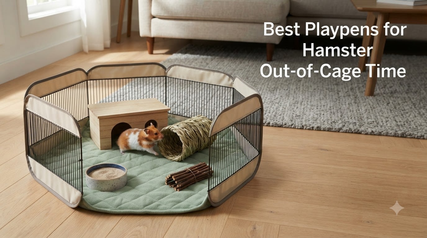 Best Playpens for Hamster Out-of-Cage Time
