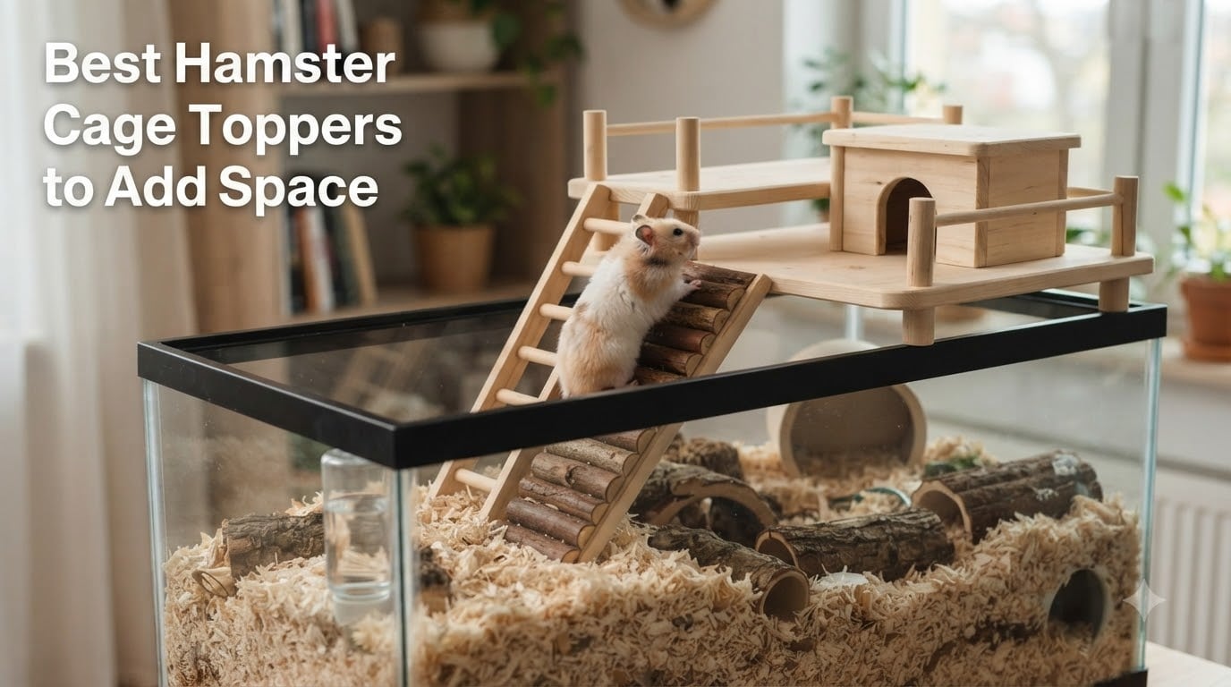Best Hamster Cage Toppers to Add Space