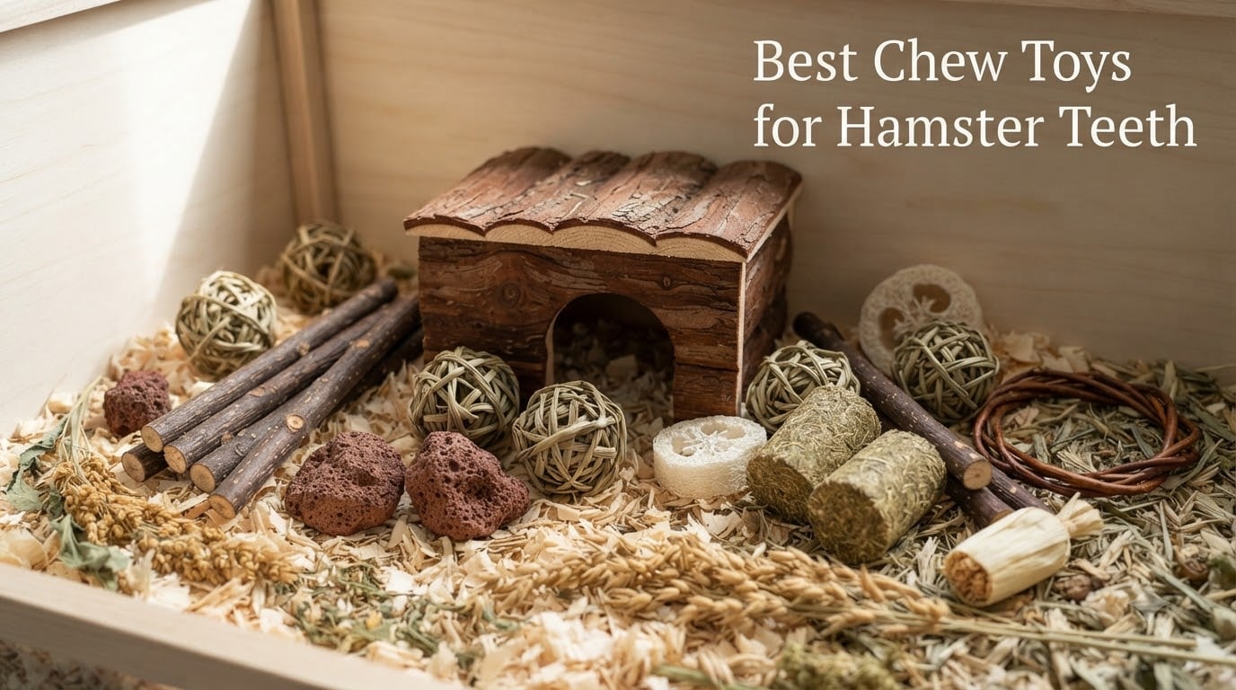 Best Chew Toys for Hamster Teeth