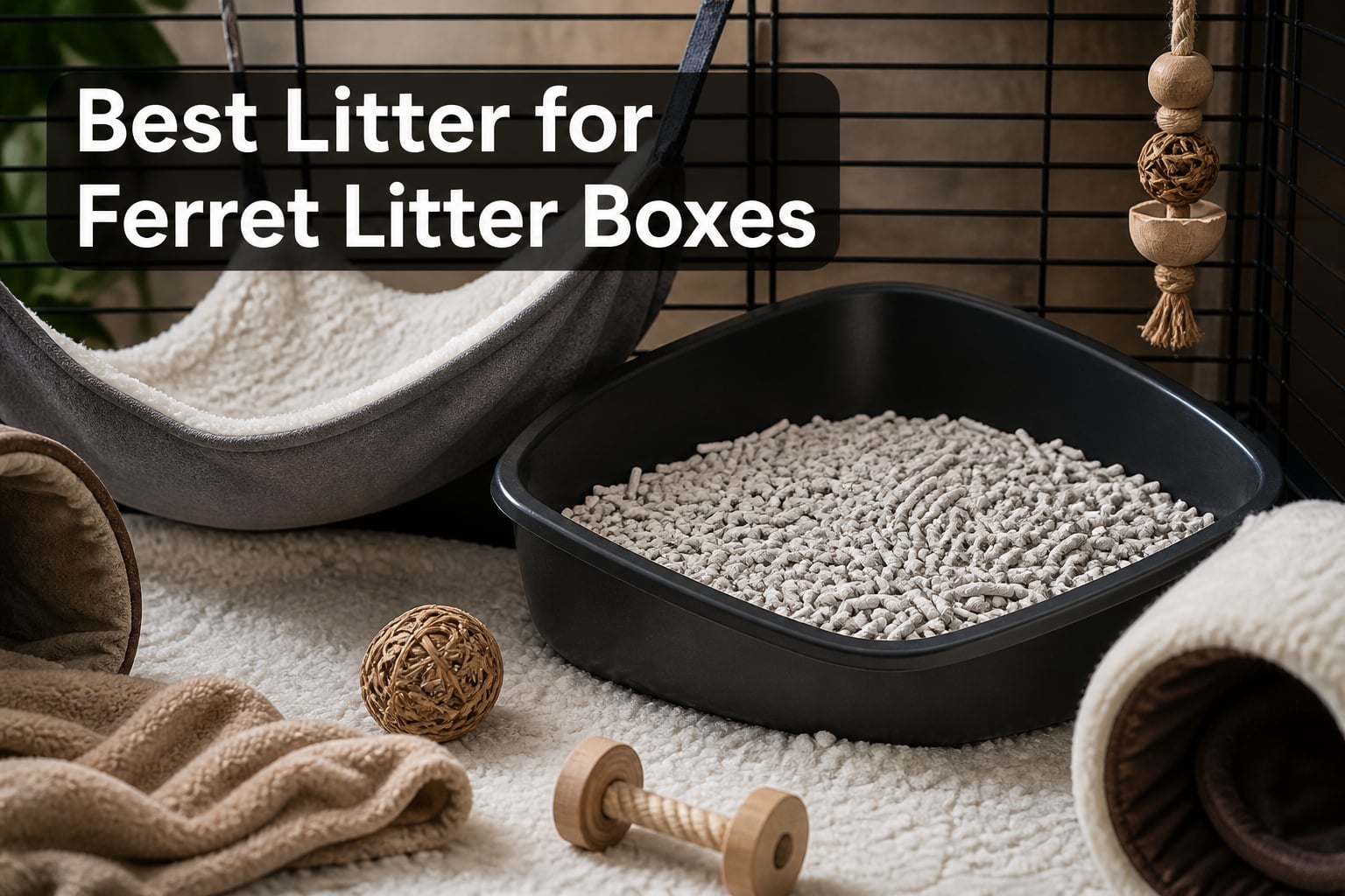 Best Litter for Ferret Litter Boxes