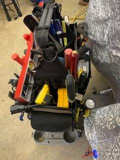 CLC WORK GEAR 1530 Electrical and Maintenance Tool Carrier, 43 Pocket, Black customer photo 2