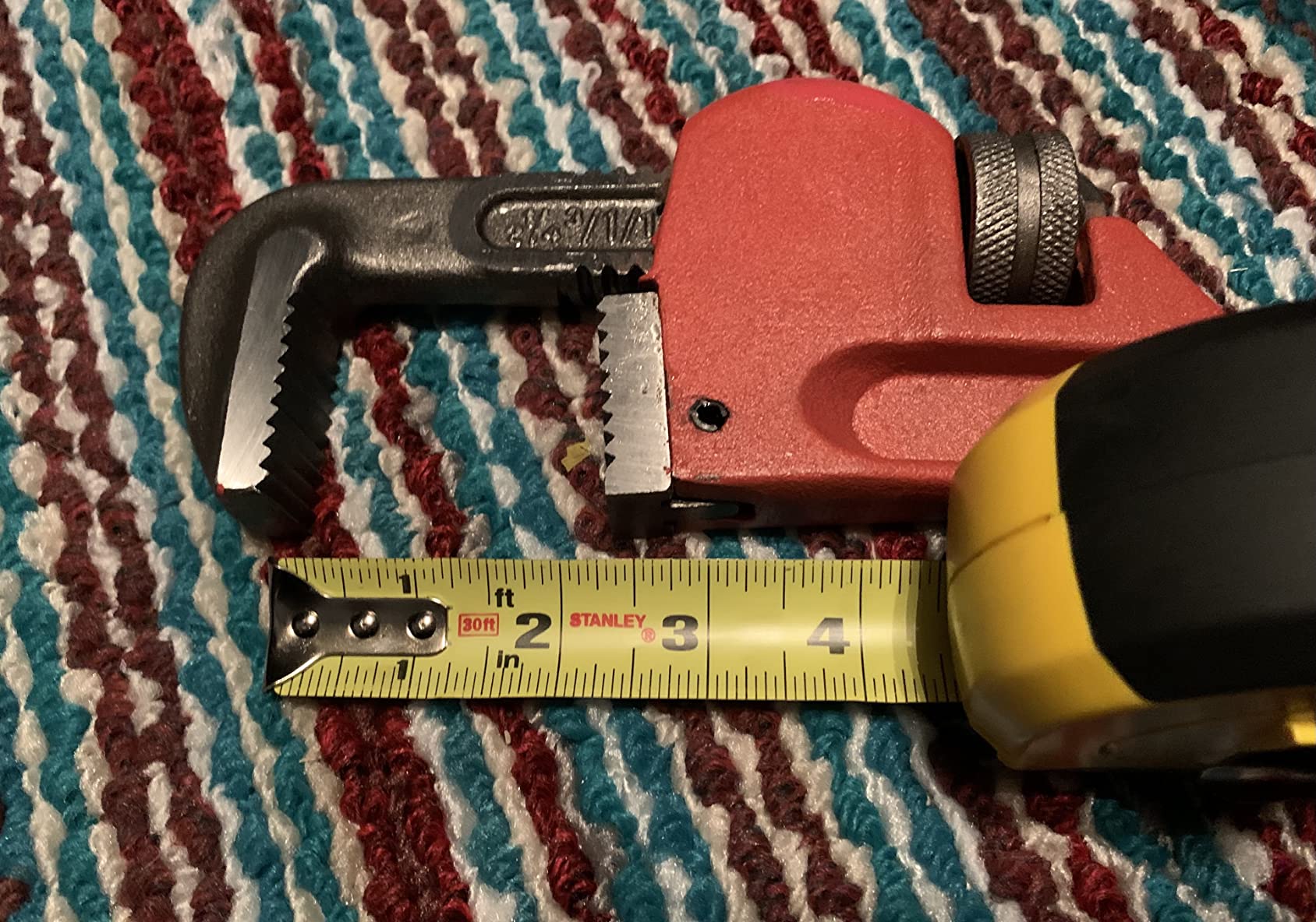 Performance Tool W1133-10B 10 in. Red Pipe Wrench customer photo 1