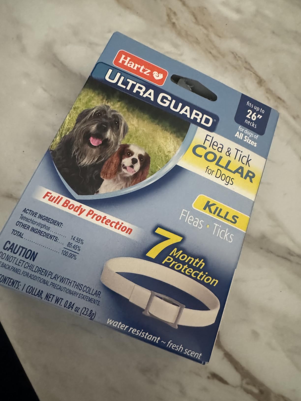 Hartz UltraGuard Flea & Tick Collar for Dogs and Puppies customer photo 1
