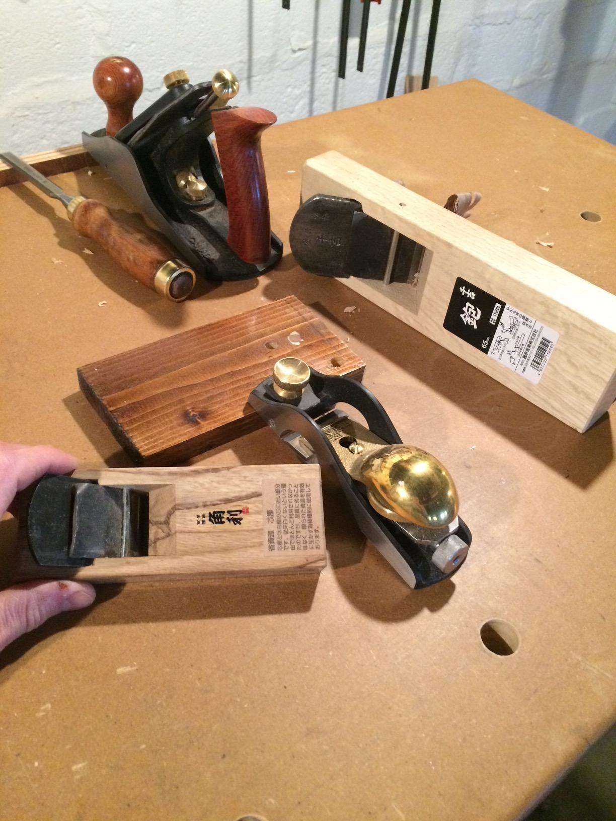 KAKURI Japanese Hand Plane 50mm, Woodworking Block Plane 9.5