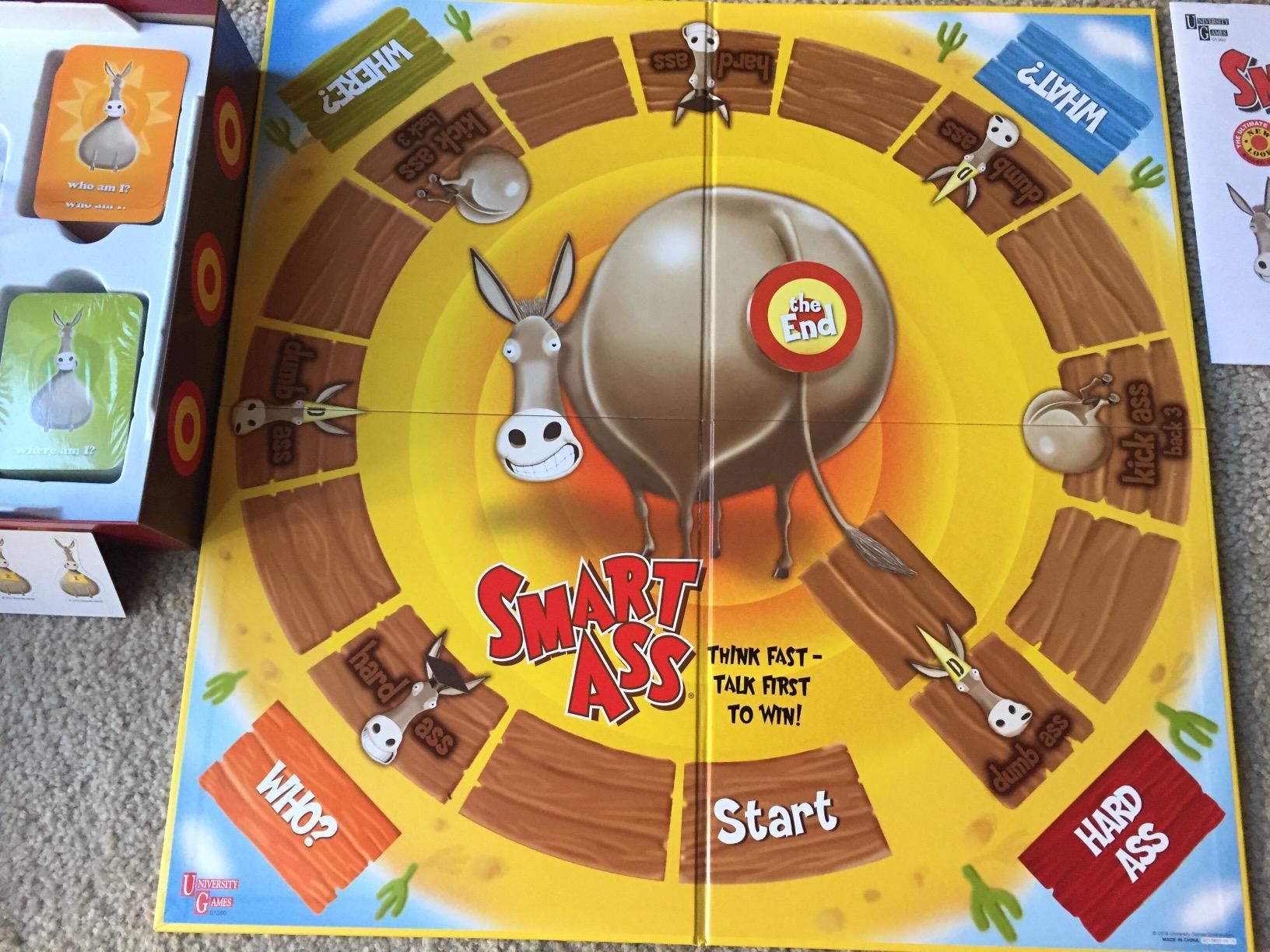 Smart Ass Fast-Paced Trivia Board Game for Families, Ages 12+ customer photo 2