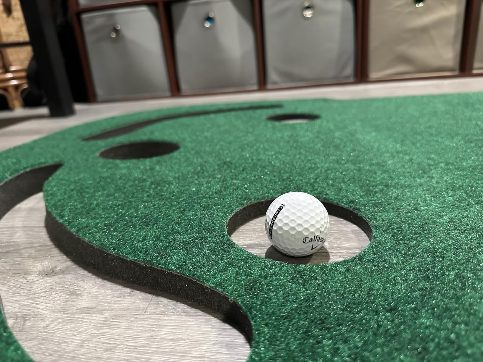 PUTT-A-BOUT Par Three Golf Putting Green (3' x 9') customer photo 2