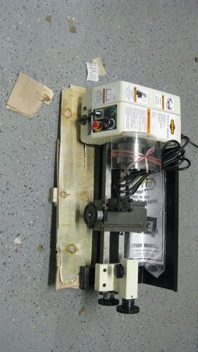 Shop Fox 6 in. x 10 in. Mini Metal Lathe M1015 customer photo 1