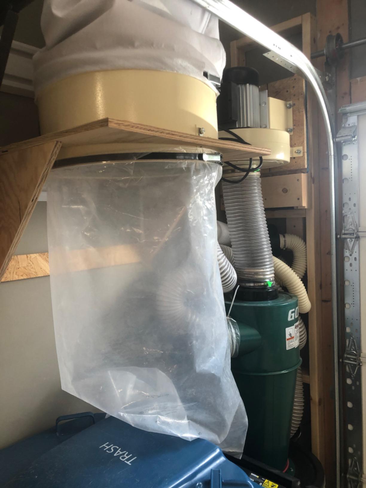 Shop Fox W1685-1-1/2 HP Dust Collector,White customer photo 1