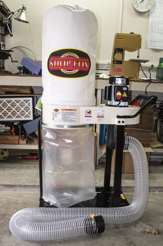 SHOP FOX Portable W1727 1 HP Dust Collector customer photo 1