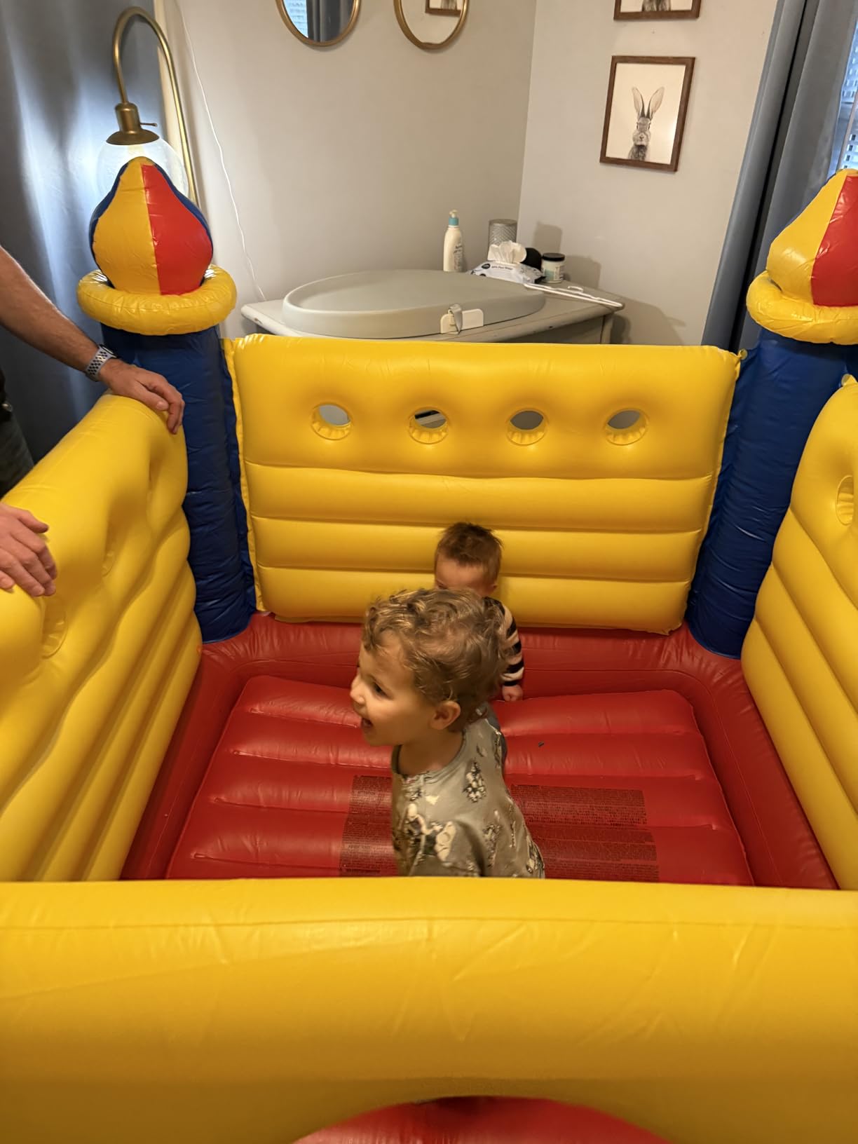 INTEX Jump-O-Lene Inflatable Bouncy Castle for Kids Ages 3-6 customer photo 1
