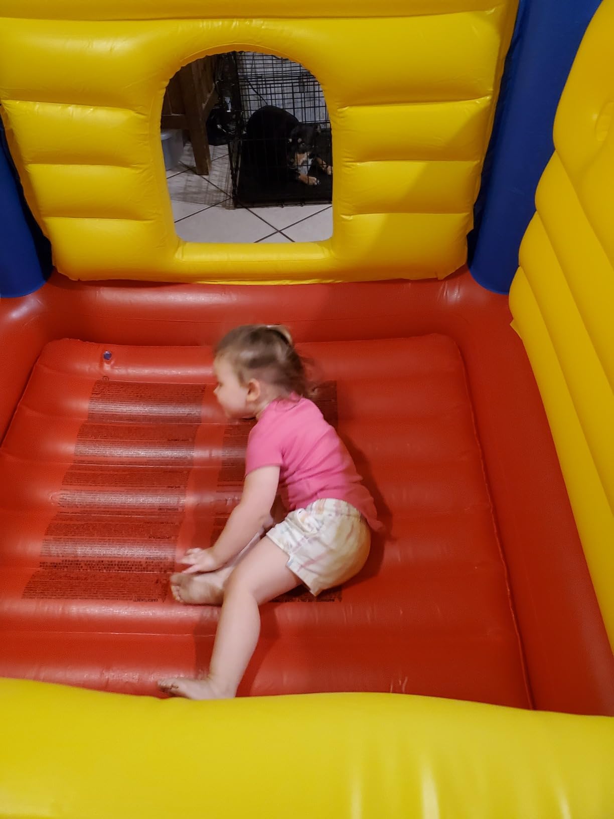 INTEX Jump-O-Lene Inflatable Bouncy Castle for Kids Ages 3-6 customer photo 2