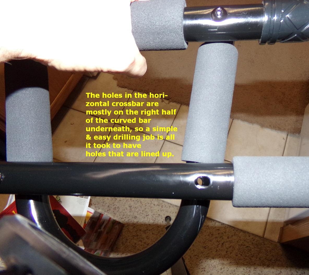 ProsourceFit Foldable Pull Up Bar/Doorway Trainer for Multi Use Fitness & Home Gym Exercise customer photo 1