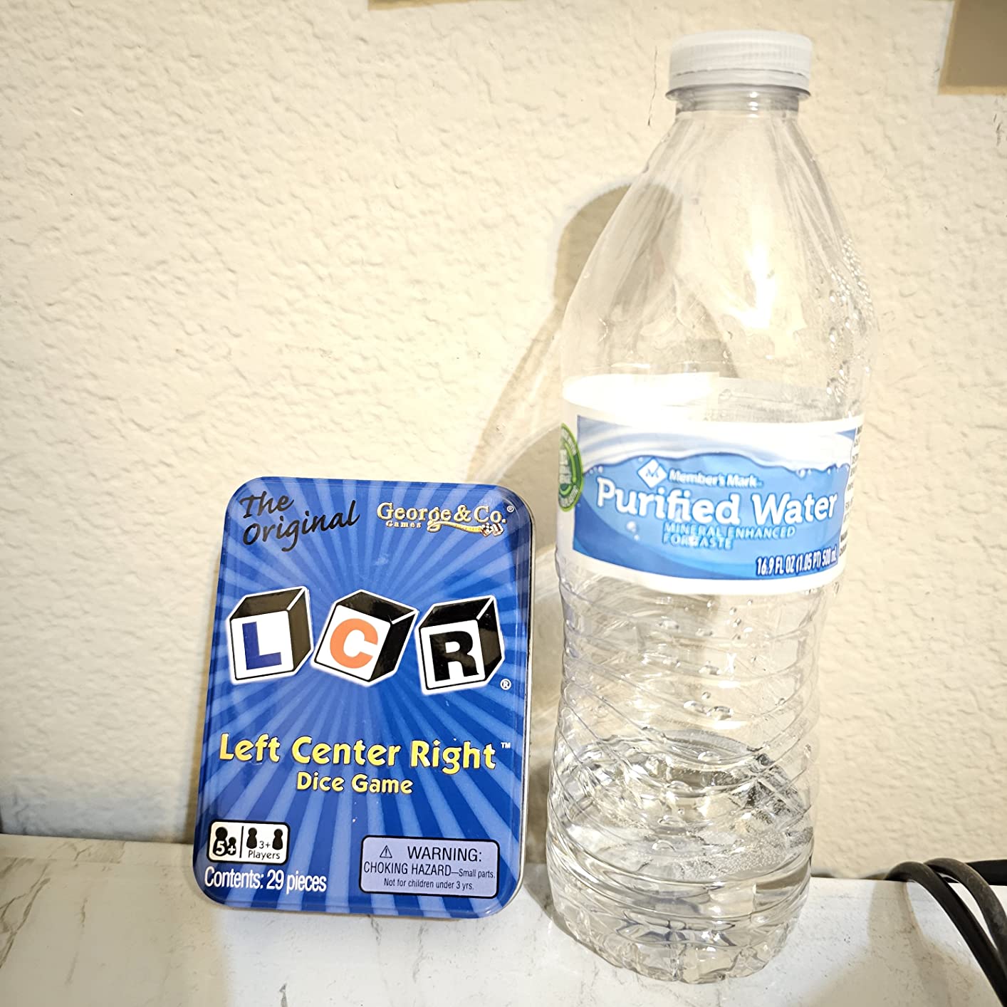 LCR® Left Center Right™ Dice Game - Blue Tin customer photo 2