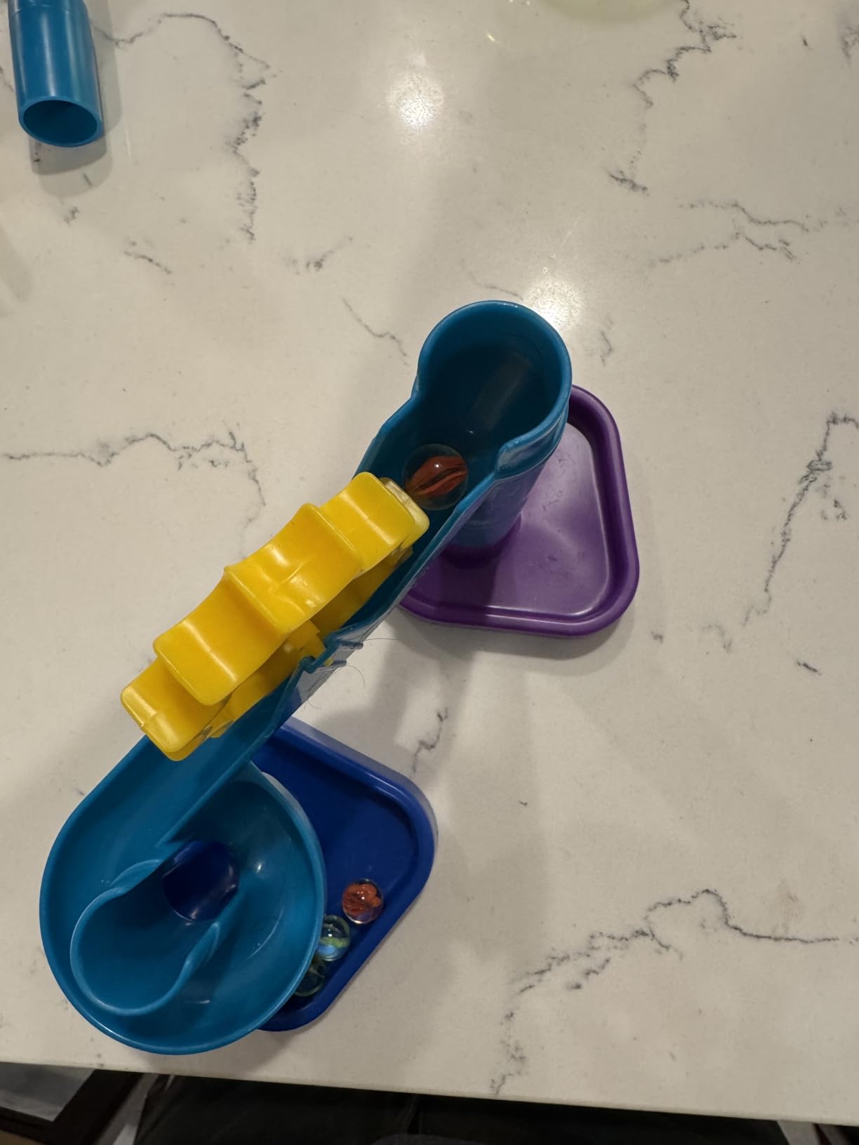 Discovery Toys MARBLEWORKS Marble Run Starter | Kid-Powered Learning | STEM Educational Building Block Toy Learning & Childhood Development 5 Years Old and Up customer photo 1