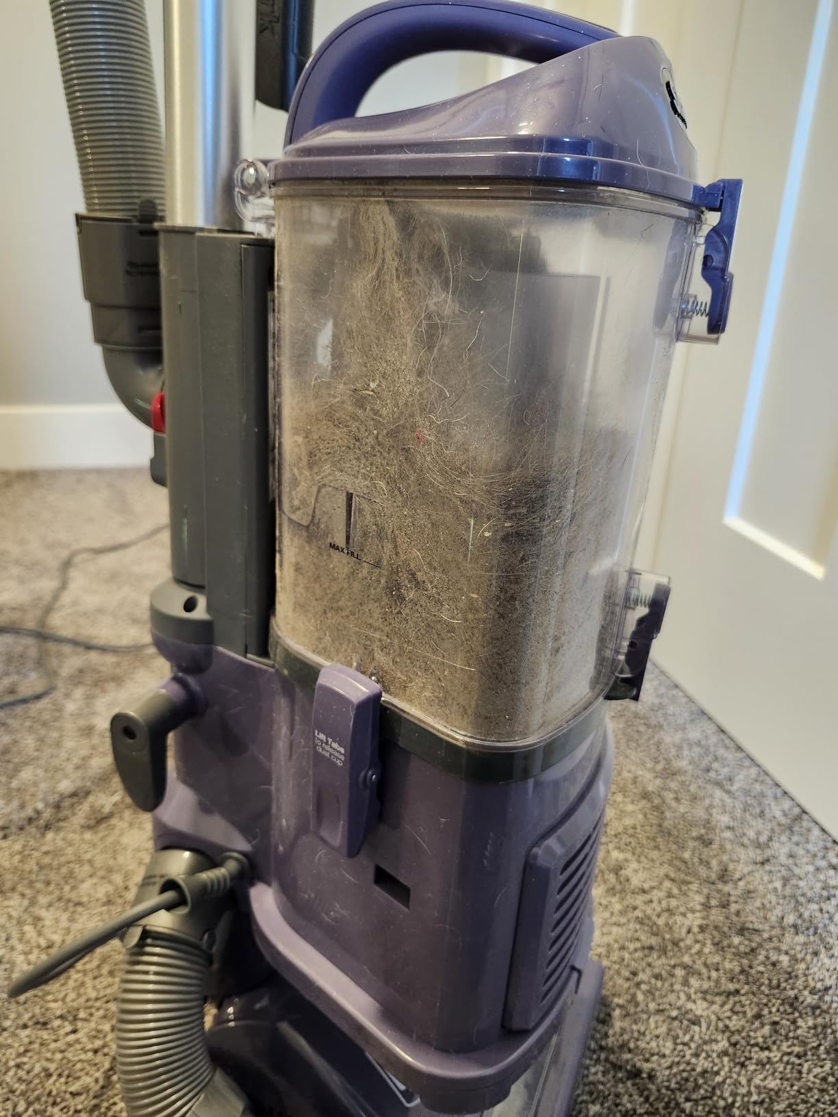 Shark Navigator Lift-Away Upright Vacuum, HEPA, Pet Hair, Lavender, NV352 customer photo 2