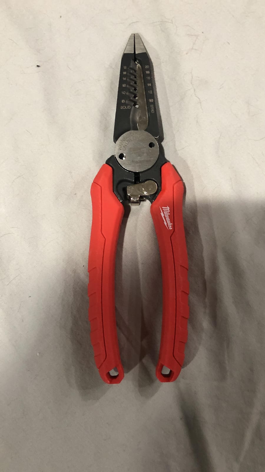 Milwaukee 48-22-3079 6-In-One Combination Wire Stripping & Reaming Pliers For Electricians customer photo 2