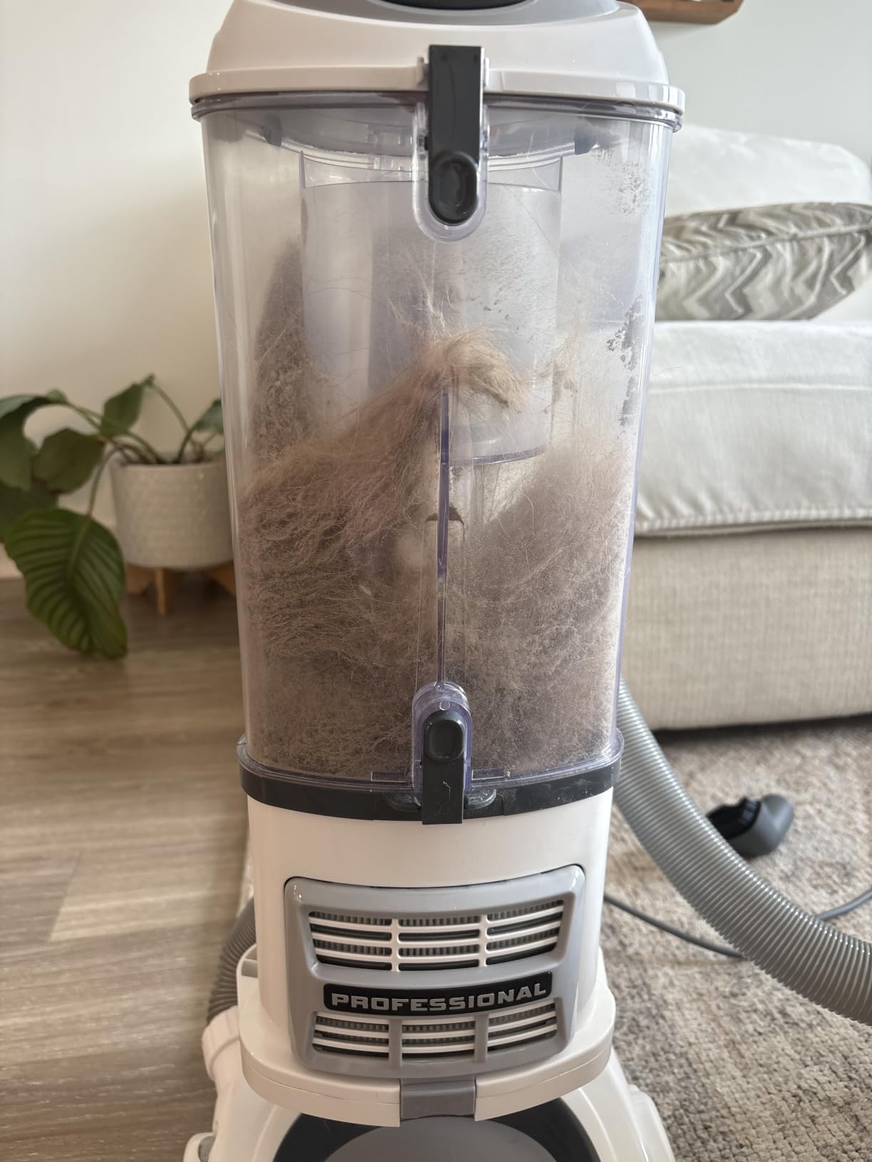 Shark Navigator Lift-Away Vacuum, HEPA, Pet Hair, White/Silver, NV356E customer photo 1