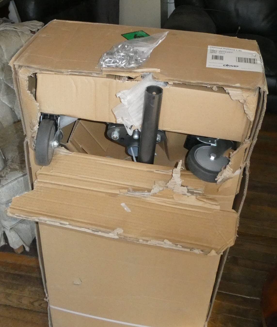 Drive Medical Handicap Hydraulic Lift, Silver Vein, 5 Inch customer photo 2