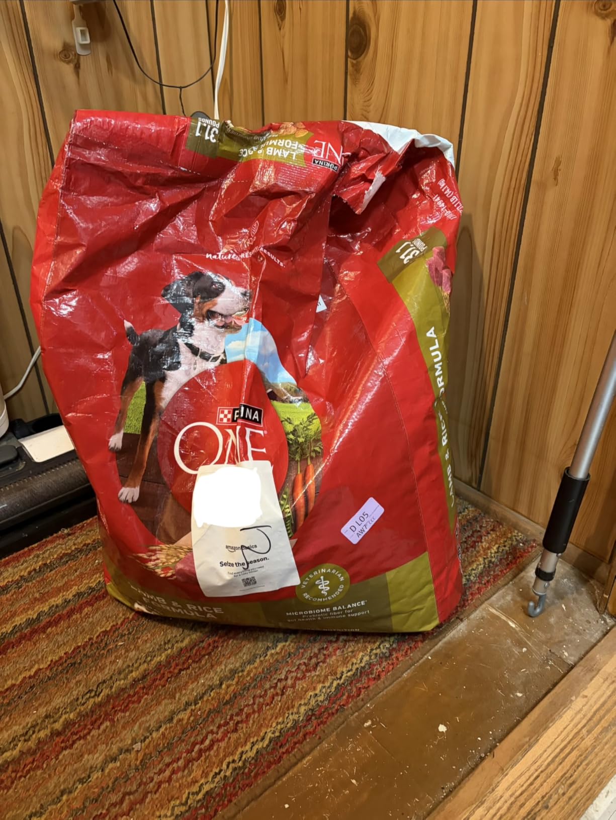 Purina ONE Lamb and Rice Dry Dog Food, 31.1 lb Bag customer photo 1
