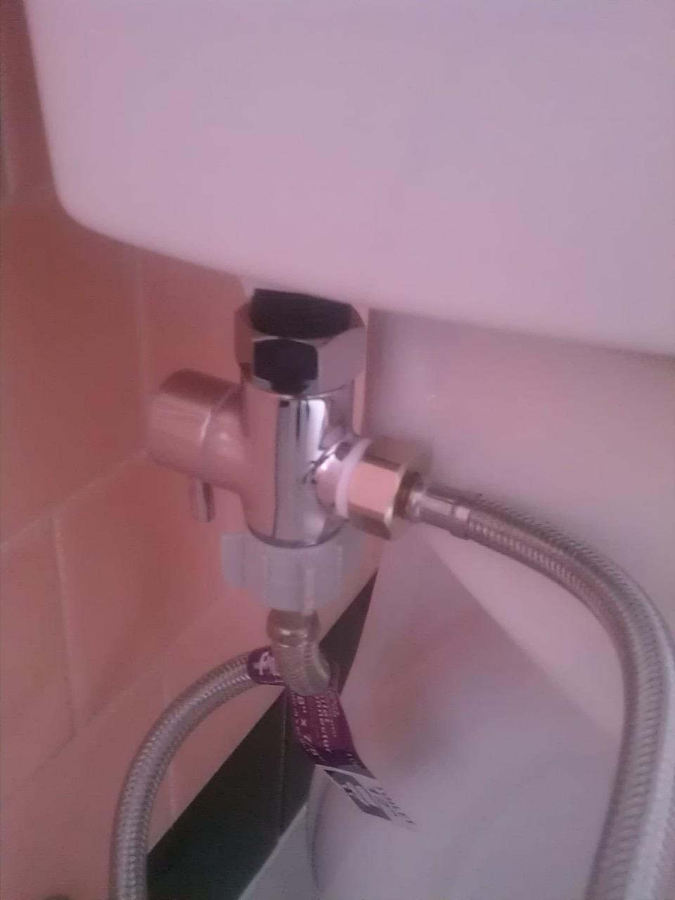 LUXE Bidet NEO 120 - Bidet Attachment for Toilet Seat, Blue customer photo 1