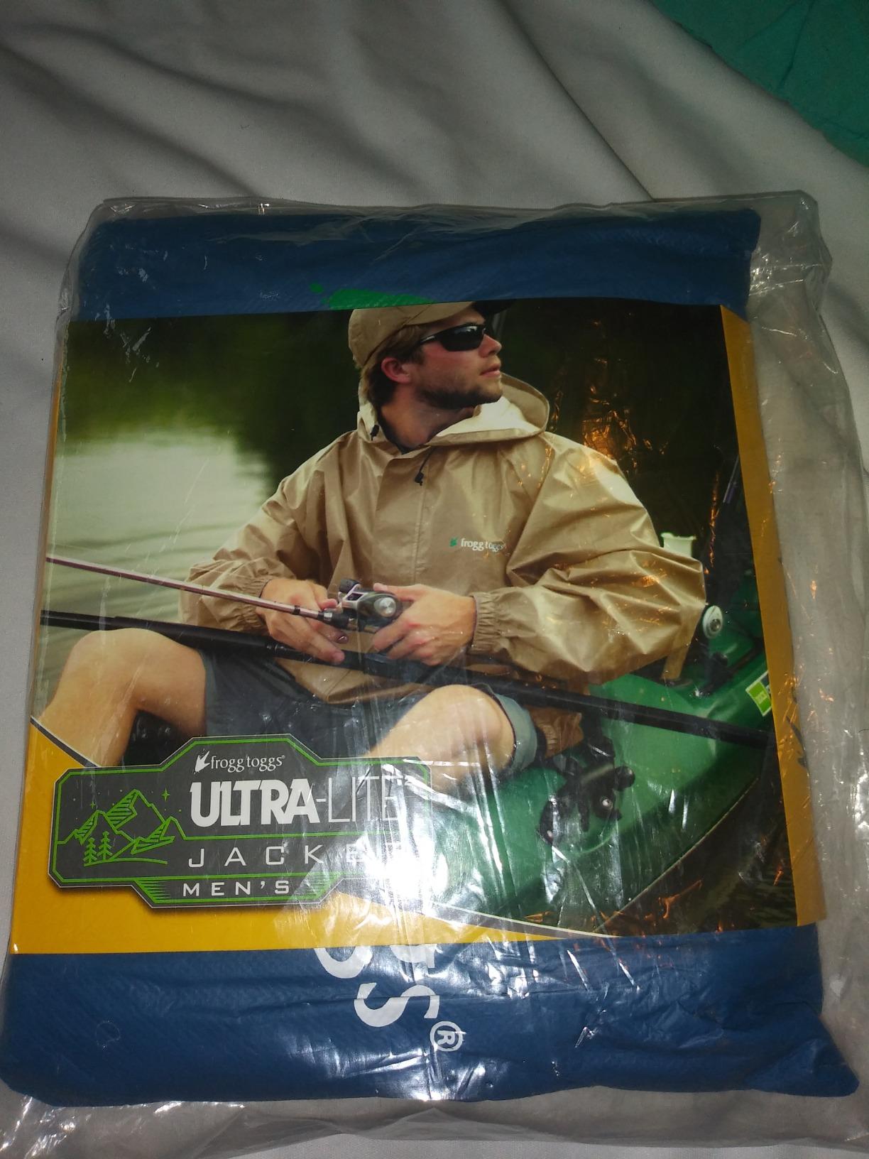 FROGG TOGGS Men's Ultra-lite2 2-Layer Waterproof Breathable Rain Jacket | Sealed seams, adjustable hood, storm flap, zippered chest pocket customer photo 1