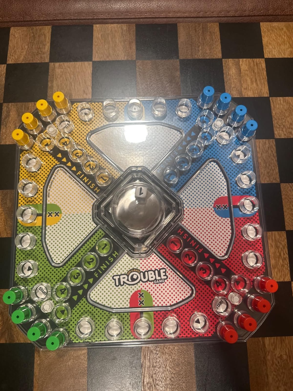 Hasbro Gaming Trouble Board Game for Kids Ages 5 and Up 2-4 Players customer photo 2
