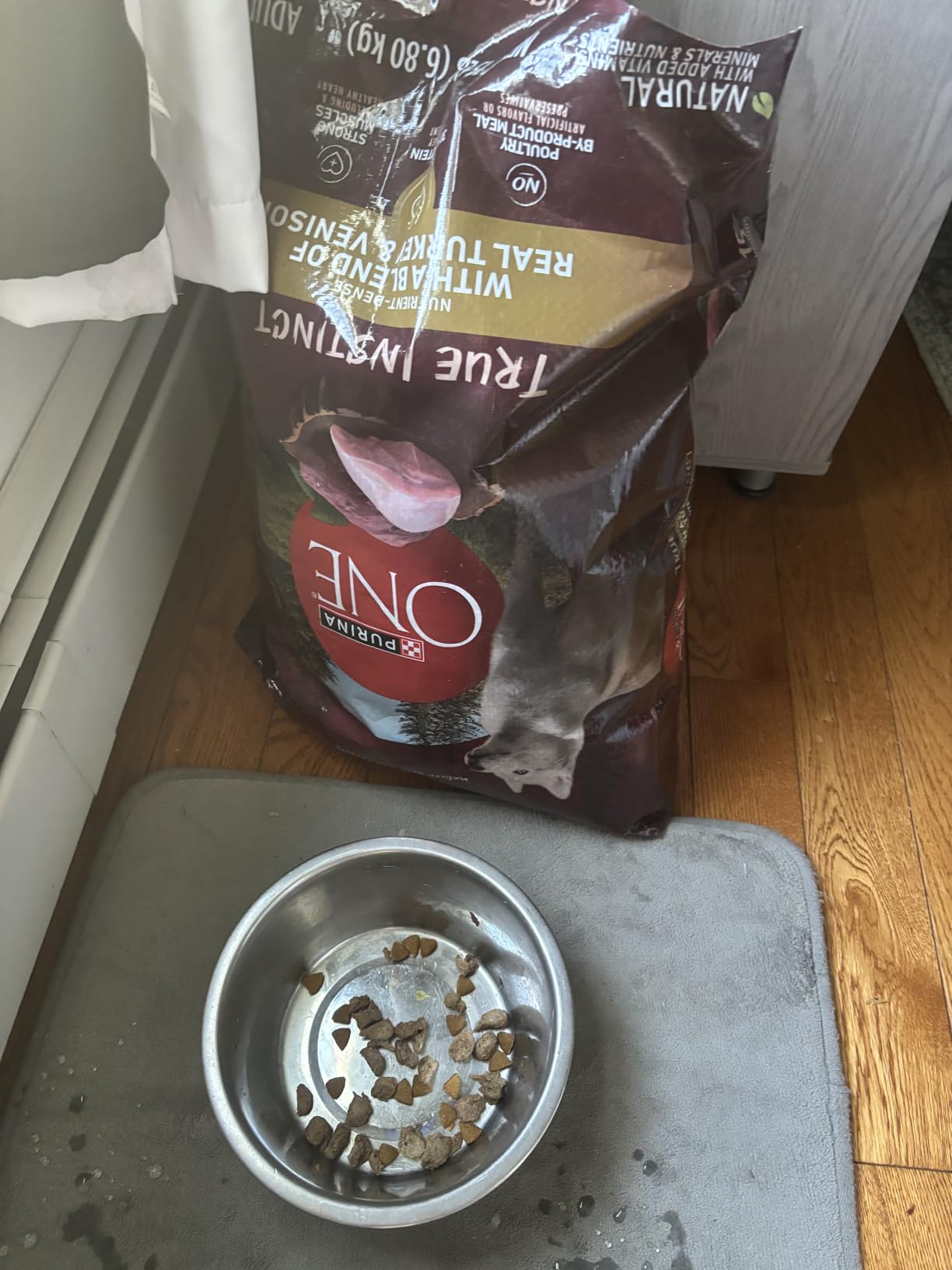 Purina ONE True Instinct Dry Dog Food, Real Turkey & Venison, 7.4 lb Bag customer photo 2