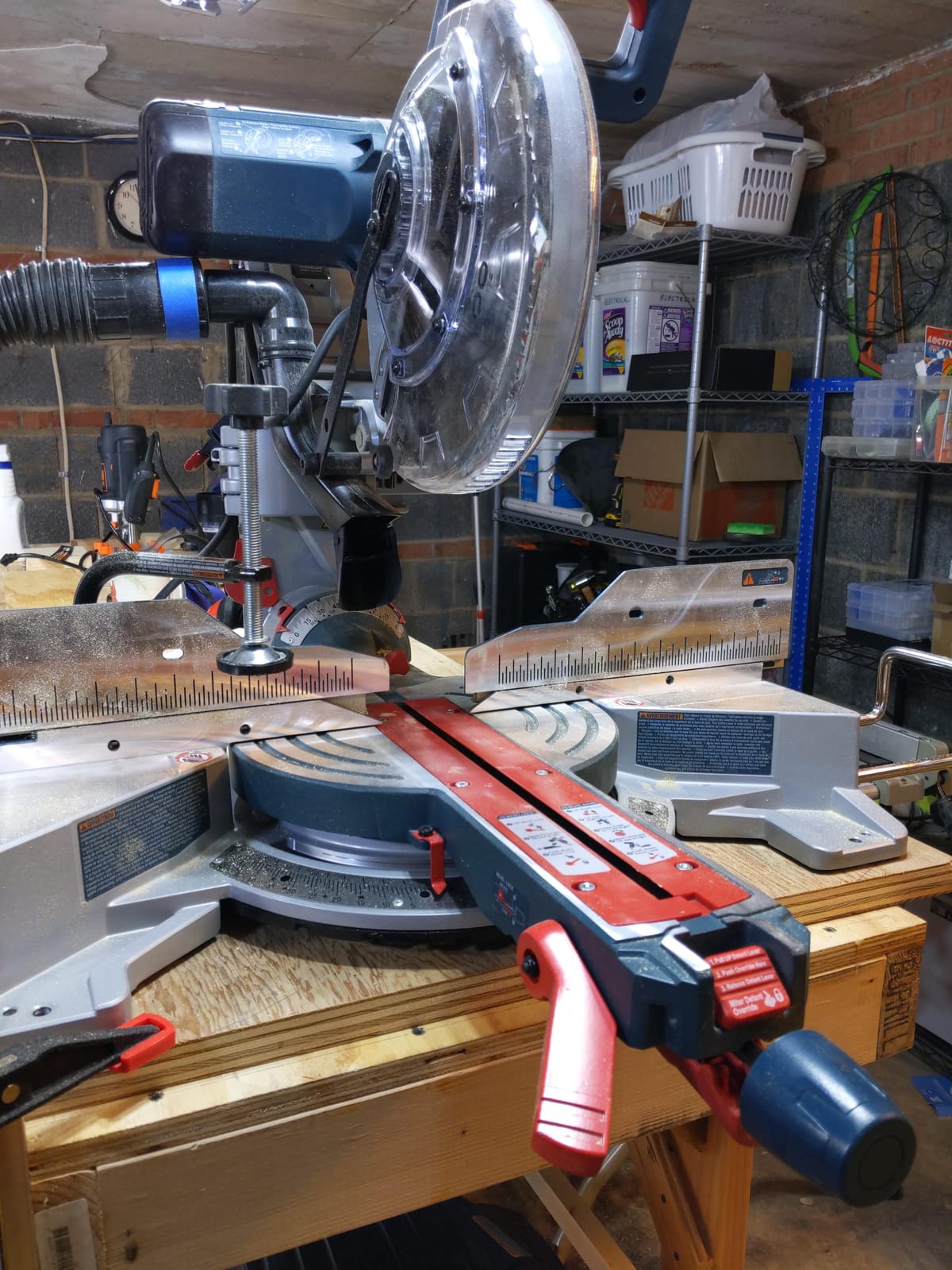 BOSCH 15.0 Amp CM10GD 10 In. Dual-Bevel Glide Miter Saw for Woodworking customer photo 1