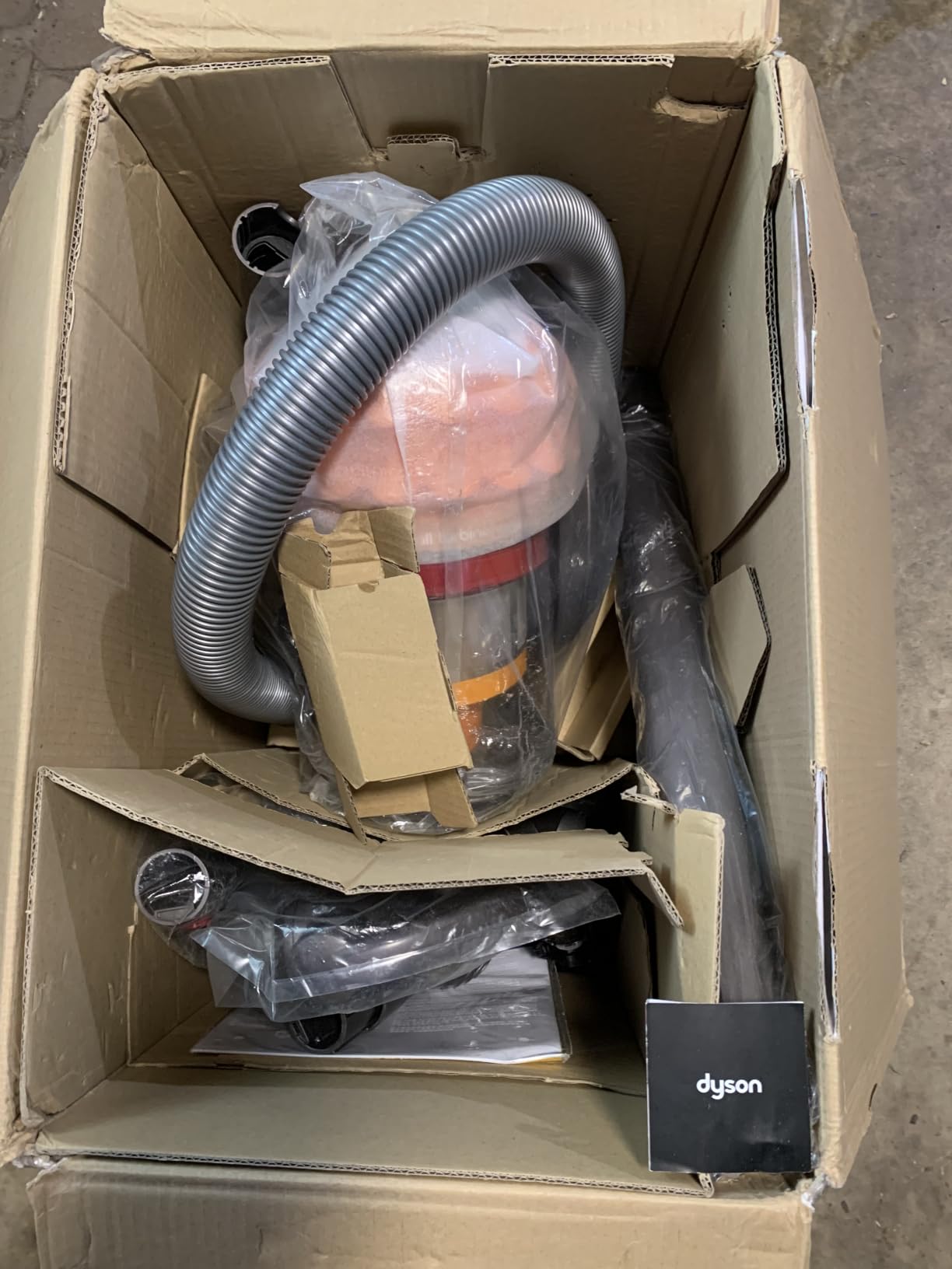 Dyson Big Ball Multi Floor Canister Vacuum, Yellow customer photo 1