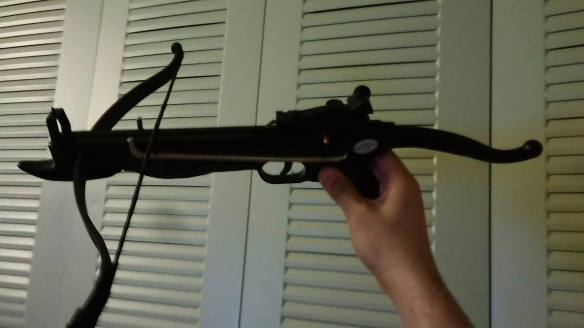 SAS Prophecy 80 LBS Aluminum Self-Cocking Pistol Crossbow + 3 Arrows Black customer photo 1