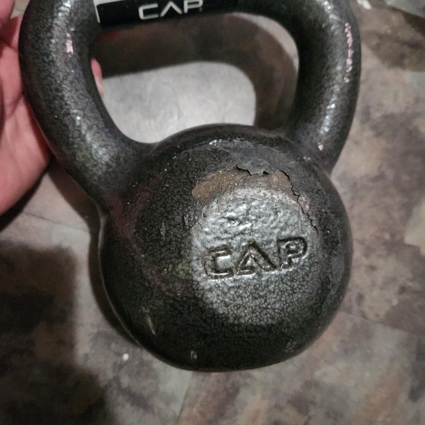 CAP Barbell Cast Iron Kettlebell - Singles and Sets, Multiple Weight Choices customer photo 2