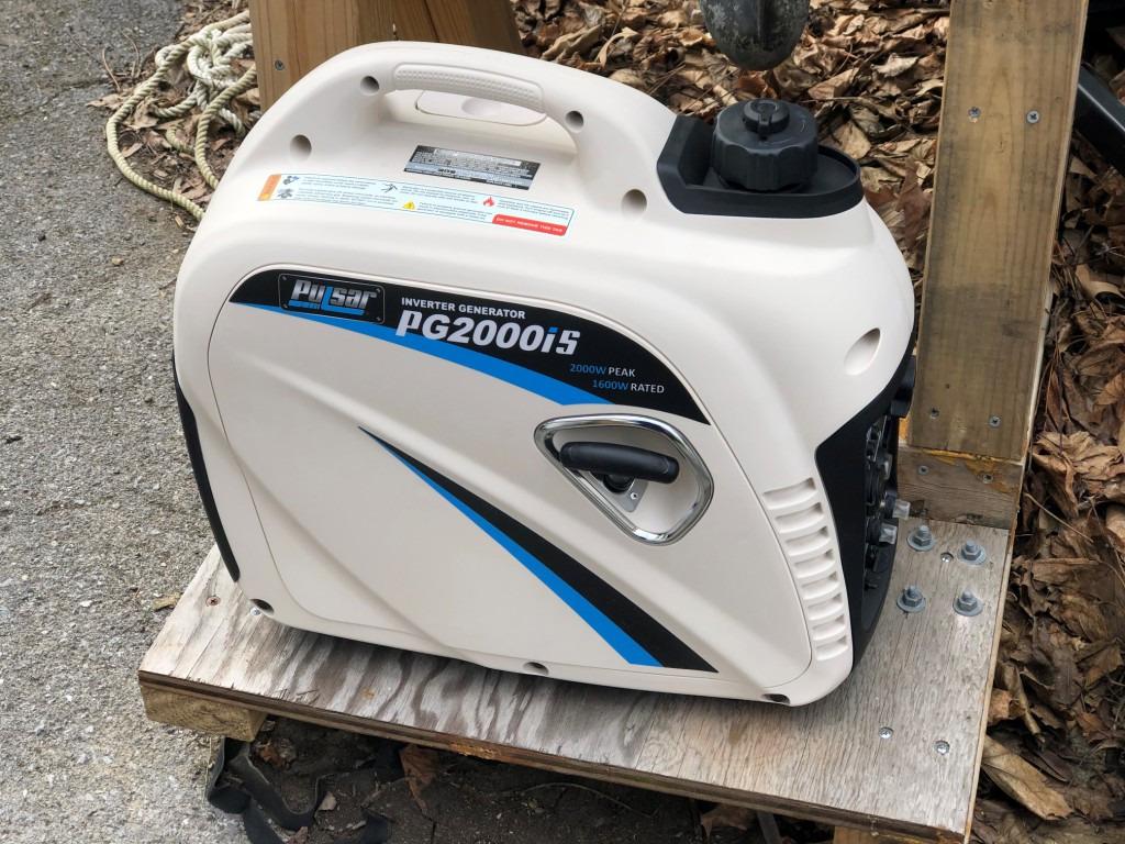 Pulsar 2,300W Portable Gas-Powered Quiet Inverter Generator With USB Outlet & Parallel Capability, Carb Compliant, G2319N customer photo 1