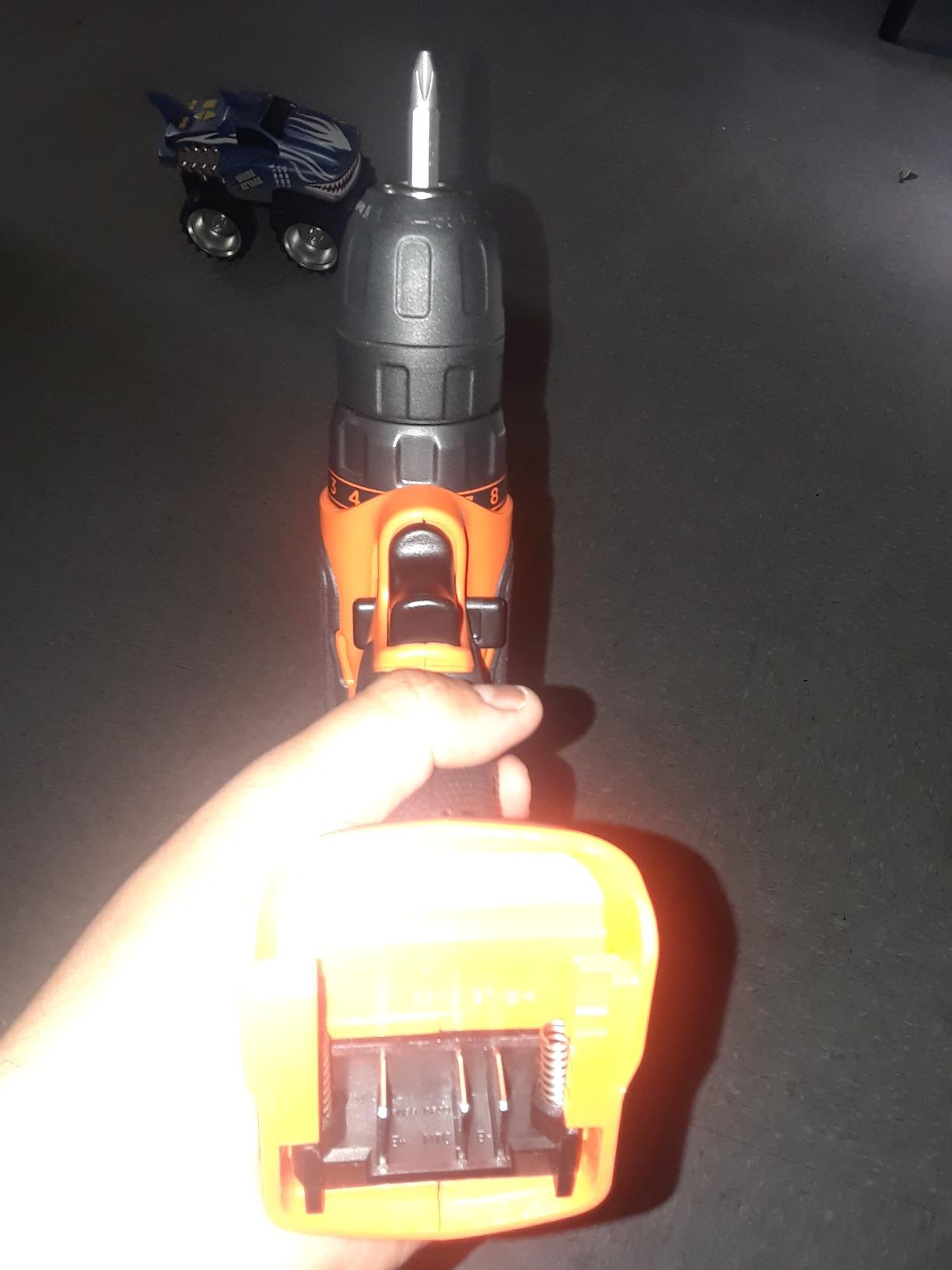 BLACK+DECKER 12V MAX Cordless Drill/Driver, Battery and Charger Included (BDCDD12C) customer photo 1