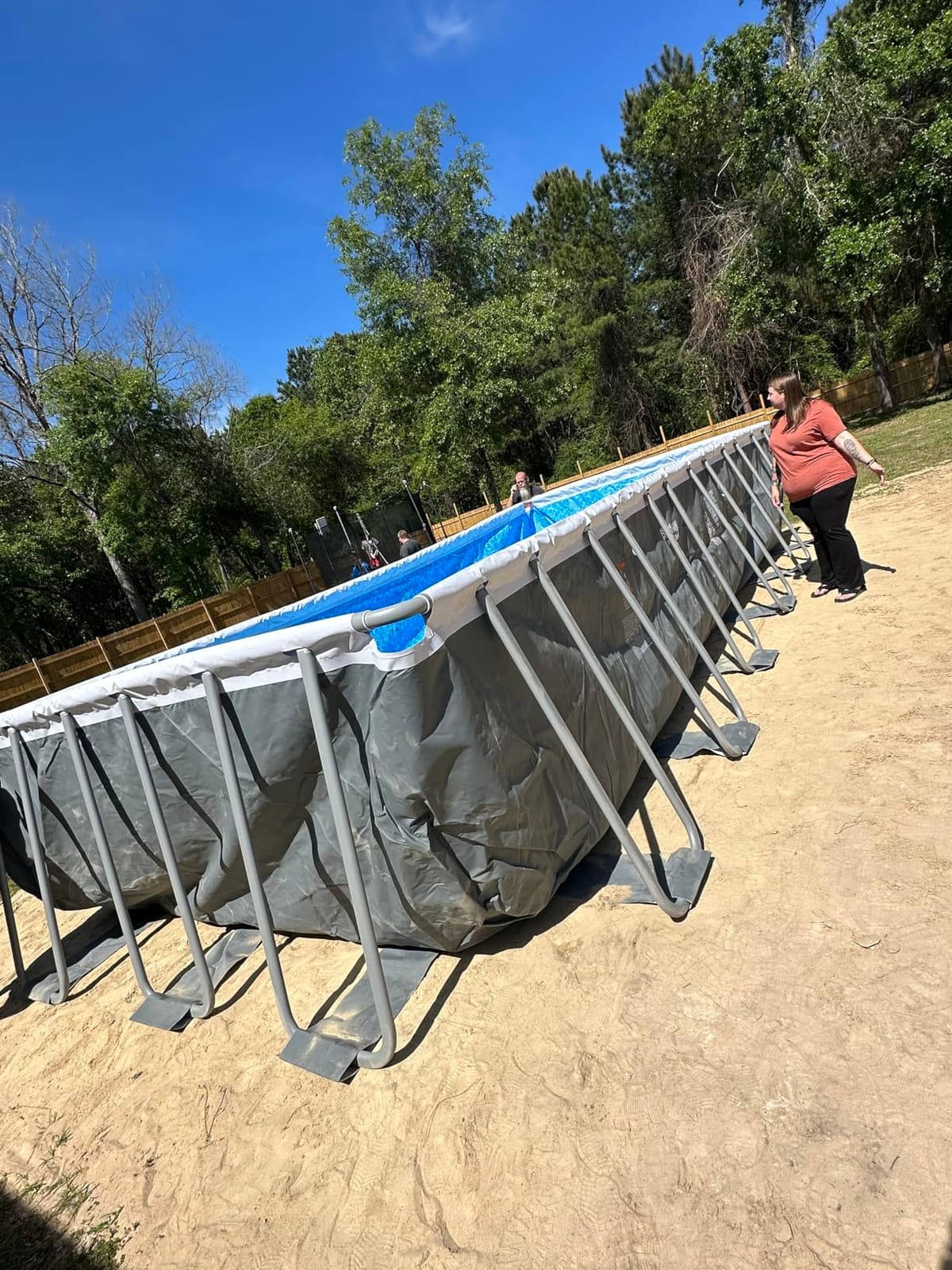 Bestway Power Steel 24’ x 12' x 52” Above Ground Pool with Sand Filter Pump customer photo 1