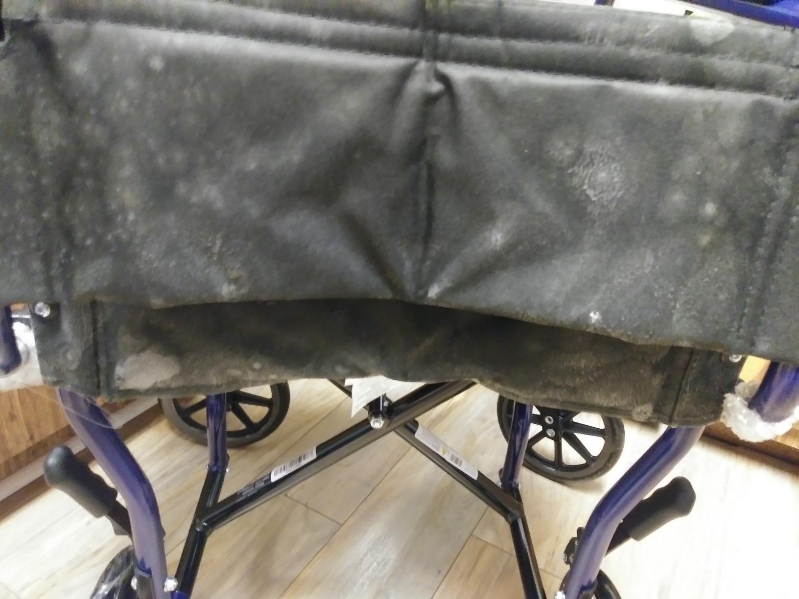 ProBasics - KTA1916SA-PK Aluminum Transport Wheelchair - 19” Wheel Chair Transport Chair - Pink customer photo 2