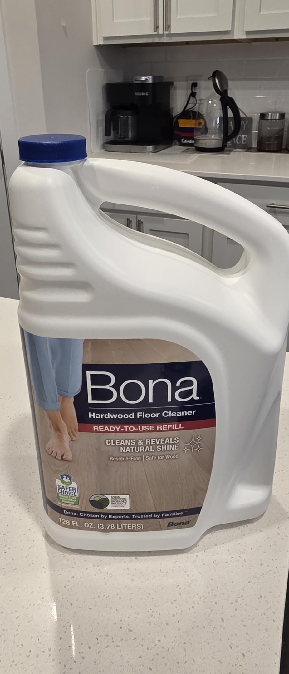 Bona PowerPlus Hardwood Floor Deep Cleaner Spray - 32 fl oz - Refillable customer photo 2