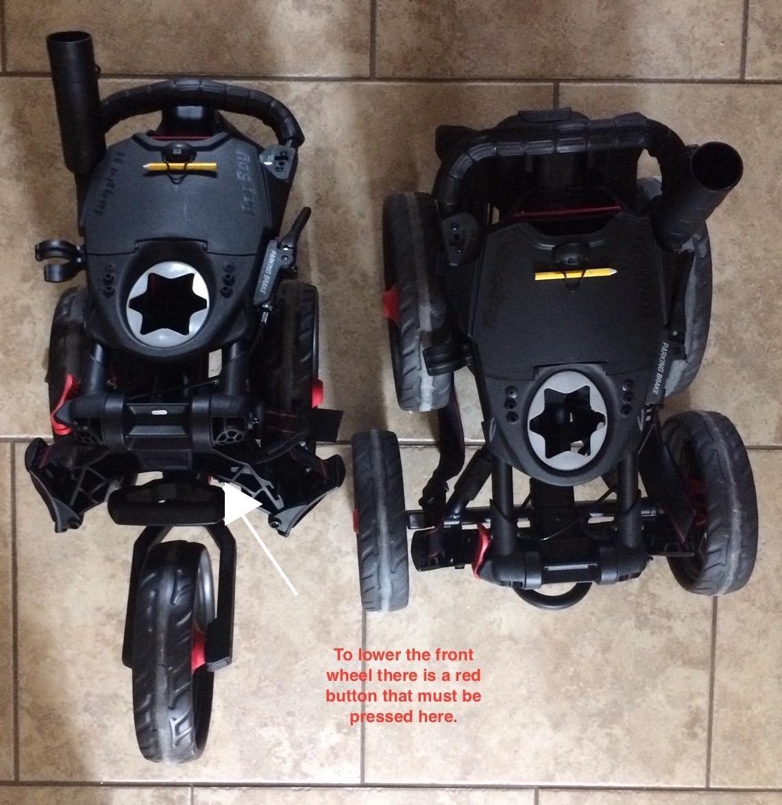 Bag Boy Bag Boy Compact 3 Golf Push Cart customer photo 2