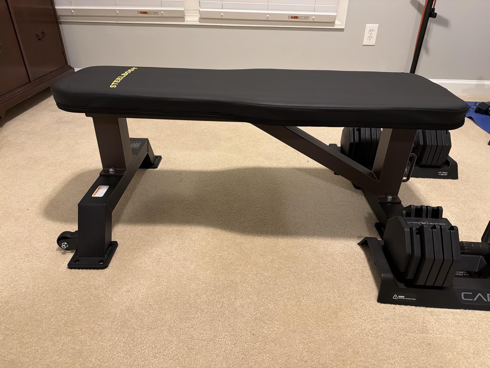 Steelbody Deluxe Utility Weight Bench for Home Gym Weightlifting and Strength Training customer photo 1