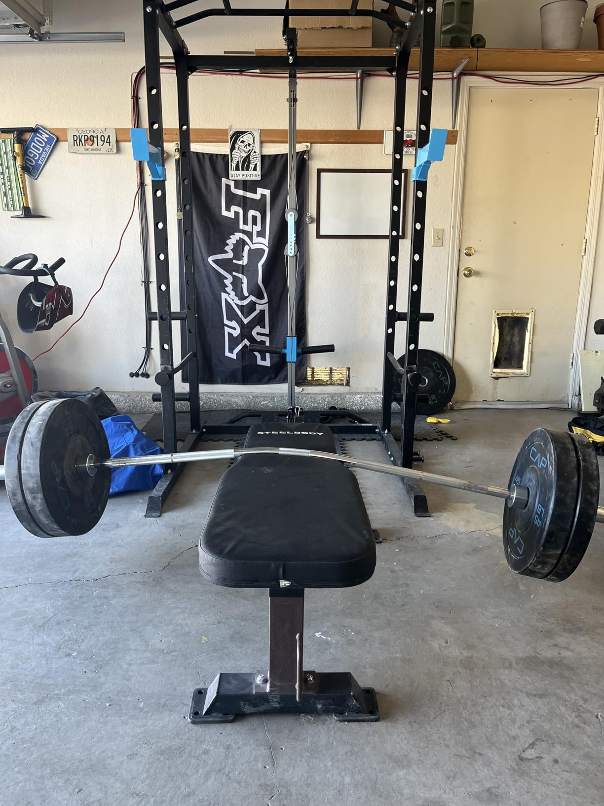 Steelbody Deluxe Utility Weight Bench for Home Gym Weightlifting and Strength Training customer photo 2