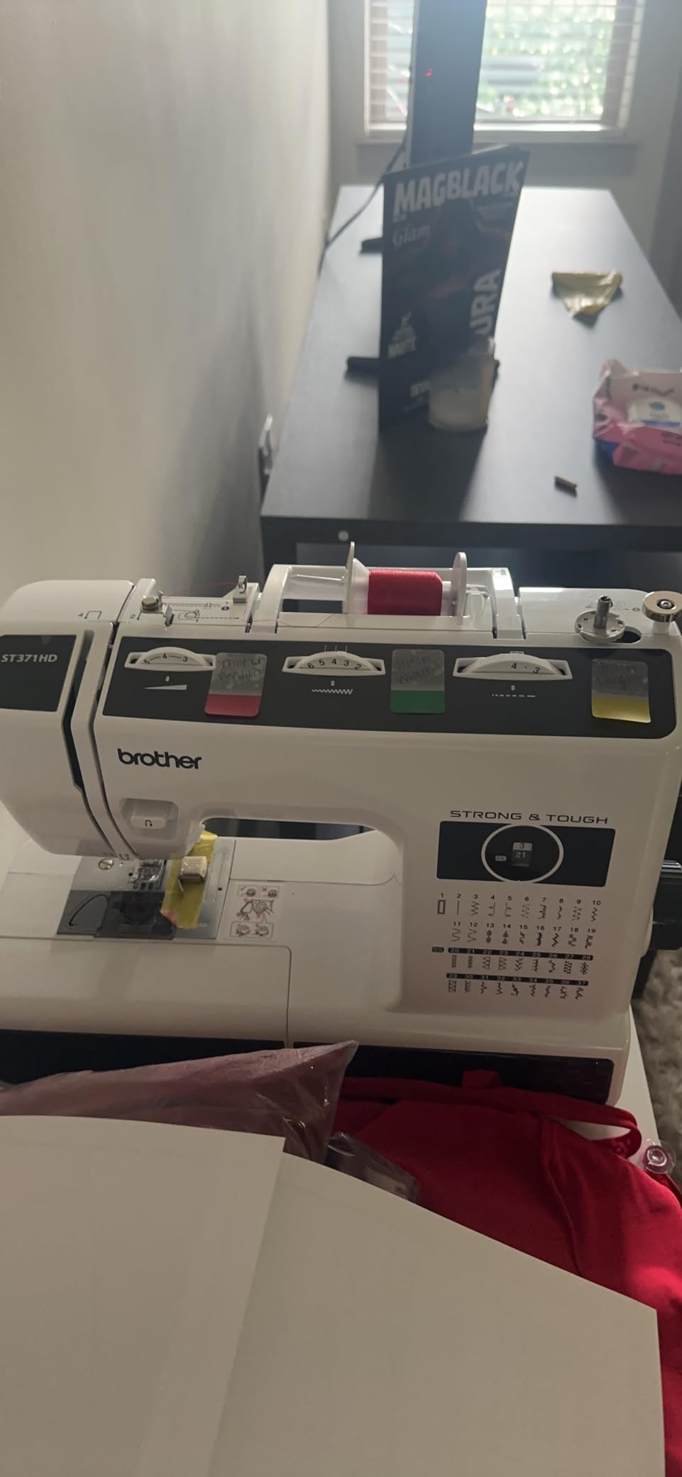 Brother Sewing Machine ST371HD, 37 Built-in Stitches, 6 Included Feet customer photo 1