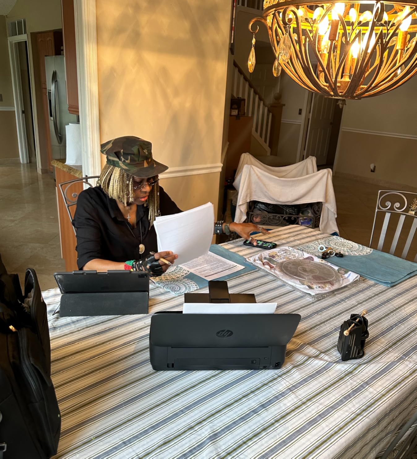 HP OfficeJet 250 Wireless Mobile Printer, Scanner, Copier - Black, Battery Included (CZ992A) customer photo 1